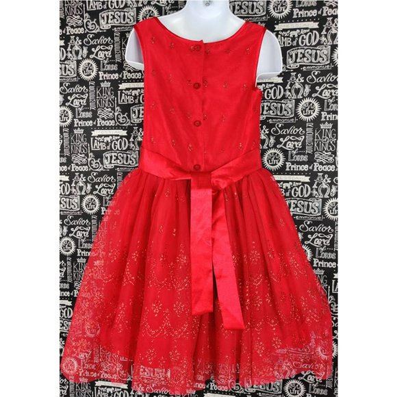 Pinky Dress Sz 7 - Picture 8 of 9